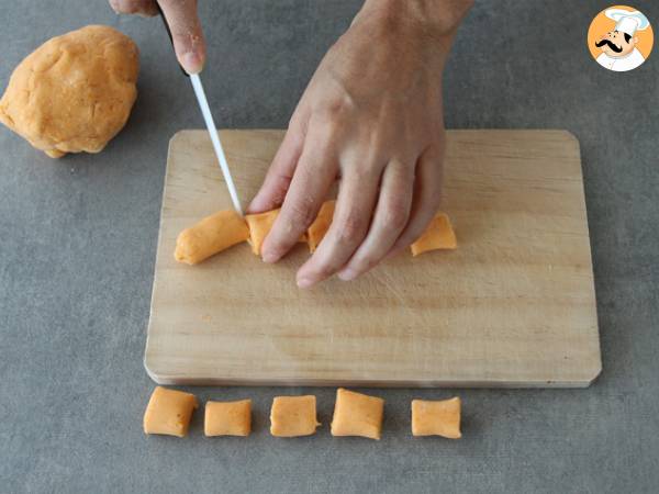 Süßkartoffel-Gnocchi (einfache Gnocchi) - Zubereitung Schritt 3