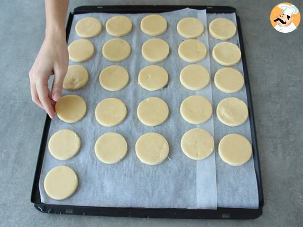 Alfajores - Argentinisches Mürbegebäck mit Milchkonfitüre und Kokosnuss - Zubereitung Schritt 5