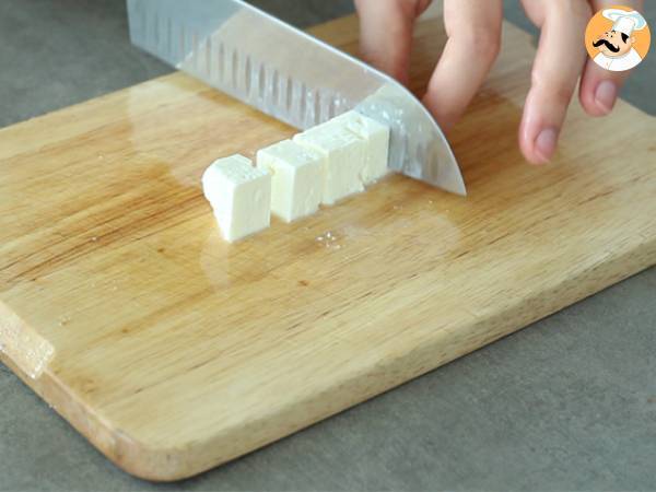 Rubik's Cube-Salat - Zubereitung Schritt 1