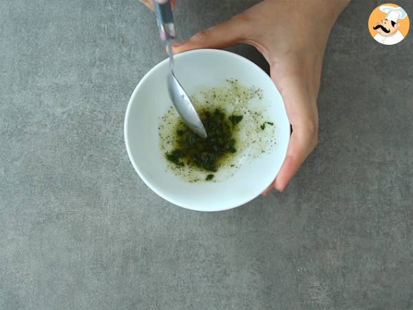 Rubik's Cube-Salat - Zubereitung Schritt 2