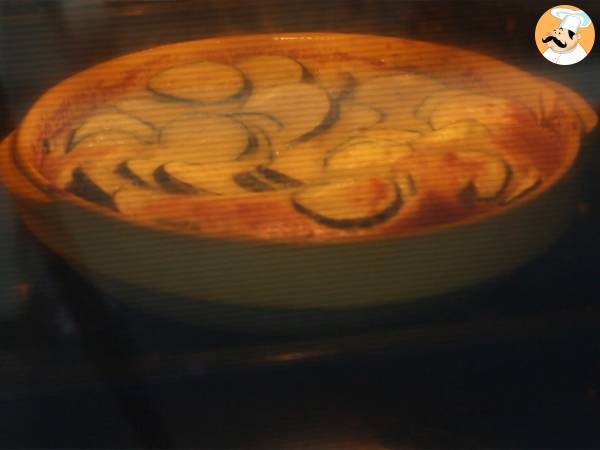 Zucchini-Clafoutis mit Ziegenkäse - Zubereitung Schritt 3