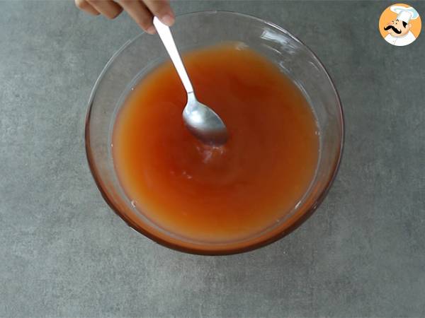 Rosa Sangria mit Roséwein - Zubereitung Schritt 1