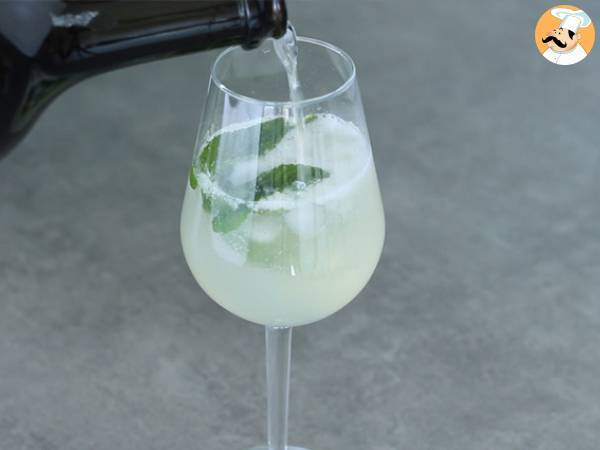 Königlicher Mojito mit Prosecco - Zubereitung Schritt 2