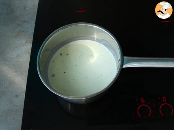 Vanille-Panna-Cotta mit Aprikosencoulis - Zubereitung Schritt 1