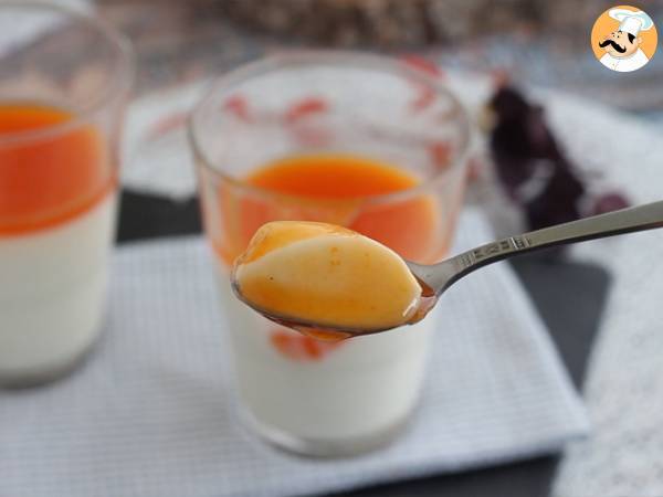 Vanille-Panna-Cotta mit Aprikosencoulis - Zubereitung Schritt 6