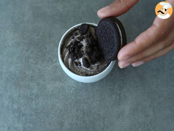 Mousse mit Oreo-Keksen - Zubereitung Schritt 3