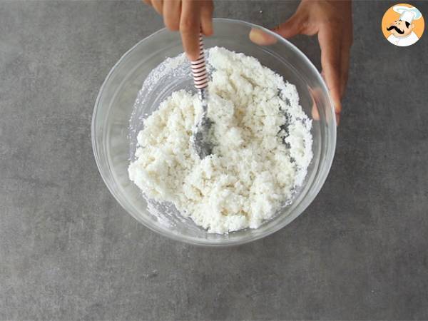 Brasilianische Kokosnussmuffins - Queijadinhas - Zubereitung Schritt 1