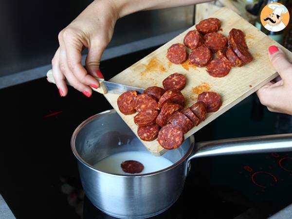 Schnelle und einfache Chorizo-Rillettes - Zubereitung Schritt 2