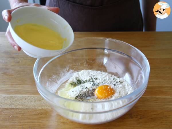 Parmesan und Kräuterbiskuit - Zubereitung Schritt 1