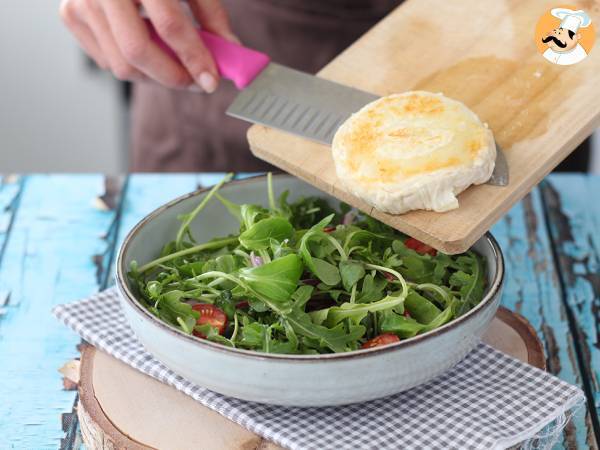 Salat mit Ziegenkäse - Zubereitung Schritt 4