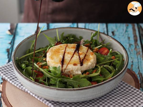 Salat mit Ziegenkäse - Zubereitung Schritt 5