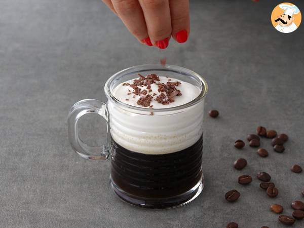 Irish Coffee (Kaffee mit Whisky und Schlagsahne) - Zubereitung Schritt 4