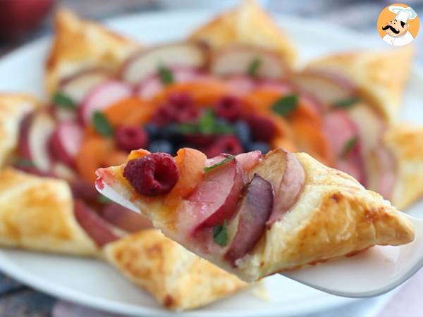 Sternentorte mit Früchten - Zubereitung Schritt 5