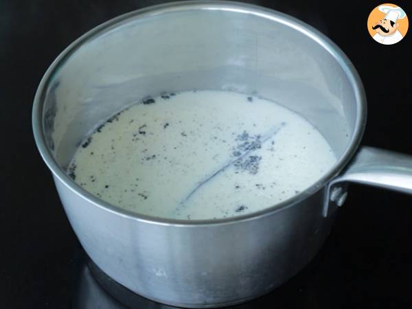 Flan mit Schokolade (glutenfrei) - Zubereitung Schritt 1