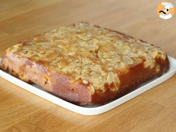 Gestürzter Kuchen mit Mirabellen und Mandeln - Zubereitung Schritt 6