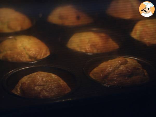Zucchini-Ziegenkäse-Muffins - Zubereitung Schritt 3