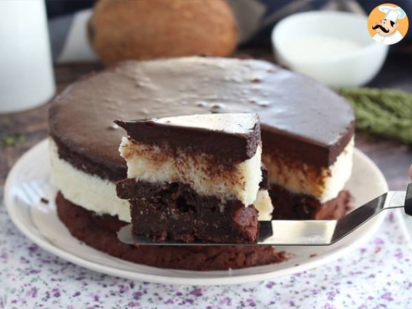 Brownie nach Bounty-Art - Zubereitung Schritt 6