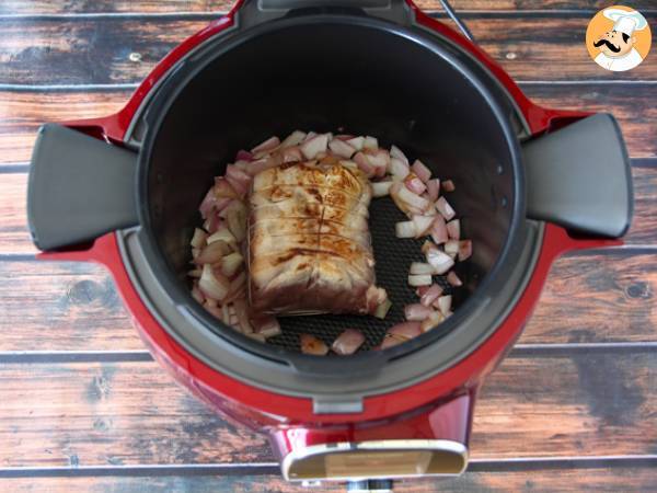 Schweinebraten, Rezept mit dem Cookeo - Zubereitung Schritt 3