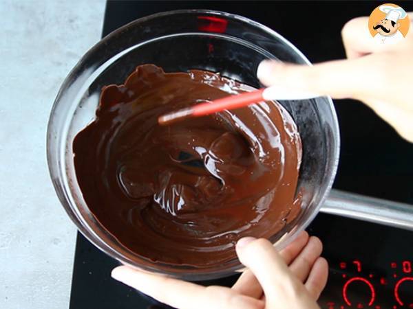 Überzogene Schokoladentrüffel - Zubereitung Schritt 1