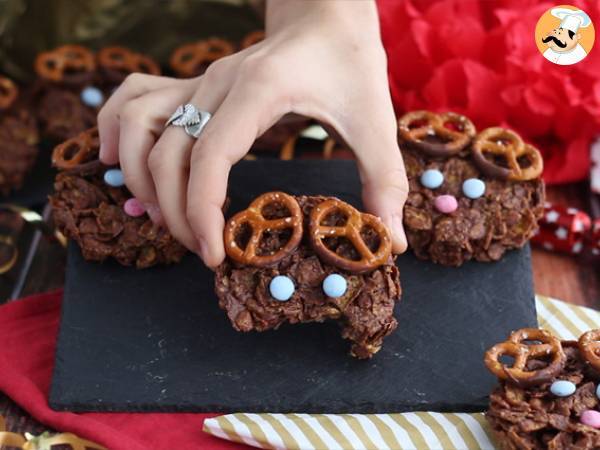 Rosa Sandkuchen Weihnachtsrentier - Zubereitung Schritt 6