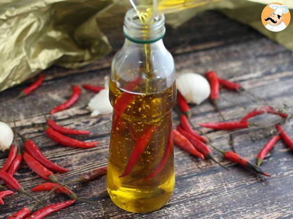 Scharfes Öl für selbstgemachte Pizzas - Zubereitung Schritt 2