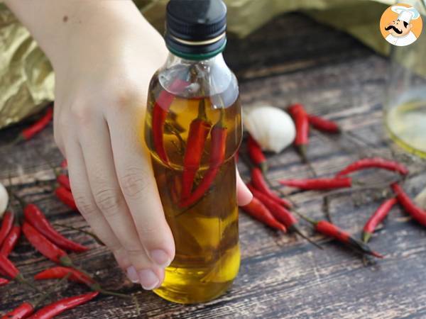 Scharfes Öl für selbstgemachte Pizzas - Zubereitung Schritt 3