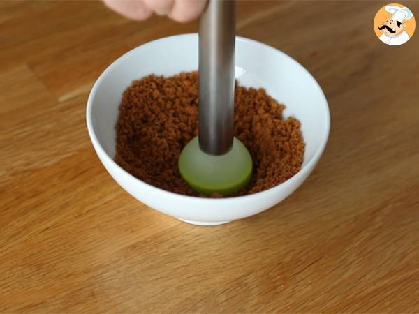 Lollis für heiße Schokolade: weiße Schokolade + Spekulatius - Zubereitung Schritt 1