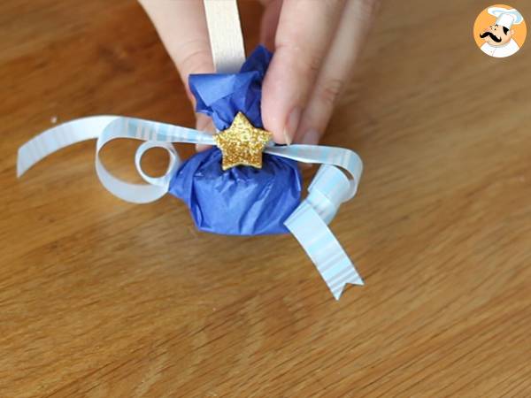 Lollis für heiße Schokolade: weiße Schokolade + Spekulatius - Zubereitung Schritt 4