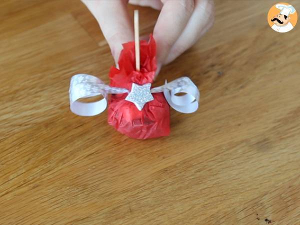 Lollis für heiße Schokolade: dunkle Schokolade + Marshmallow - Zubereitung Schritt 3