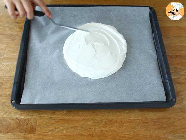 Pavlova mit exotischen Früchten leicht gemacht - Zubereitung Schritt 2