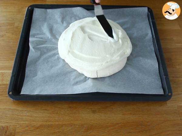 Pavlova mit exotischen Früchten leicht gemacht - Zubereitung Schritt 4