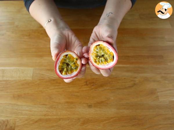 Pavlova mit exotischen Früchten leicht gemacht - Zubereitung Schritt 5