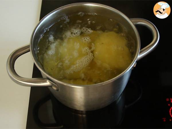 Aligot Wurst - Zubereitung Schritt 1