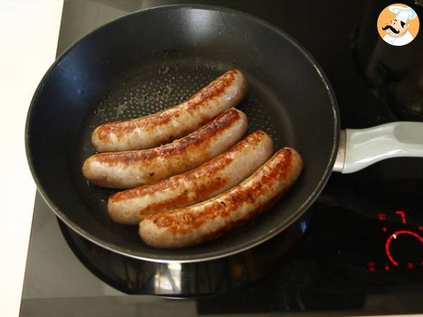 Aligot Wurst - Zubereitung Schritt 3