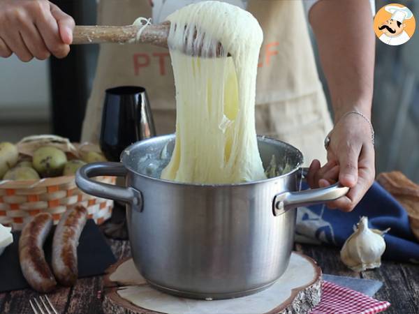 Aligot Wurst - Zubereitung Schritt 6