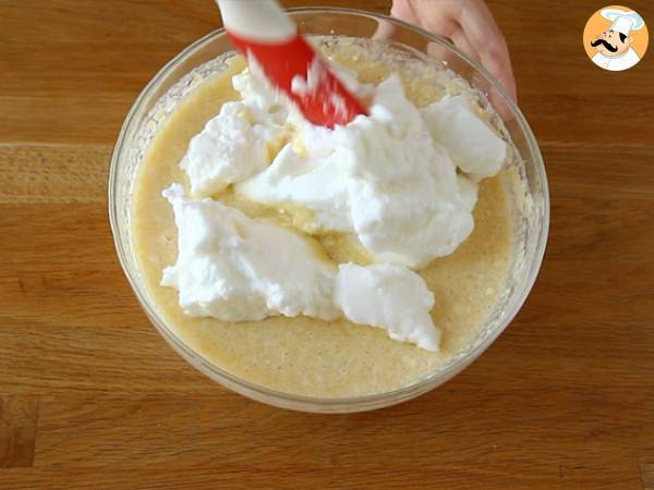 Japanische Pfannkuchen. Fluffige Pfannkuchen - Zubereitung Schritt 3