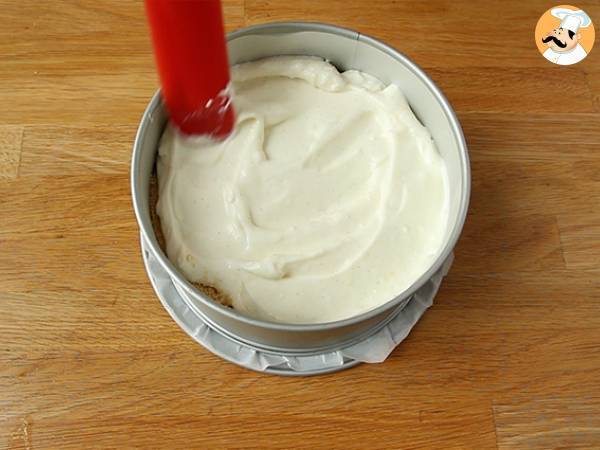 Ungebackener Zitronenkäsekuchen - Zubereitung Schritt 4