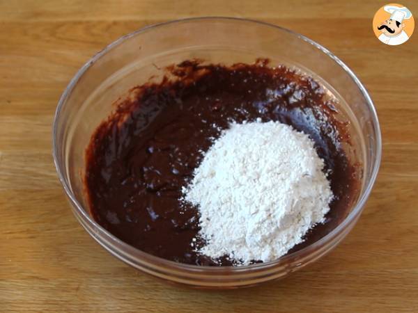 Avocado-Schokoladen-Brownie ohne Butter - laktosefrei - Zubereitung Schritt 2