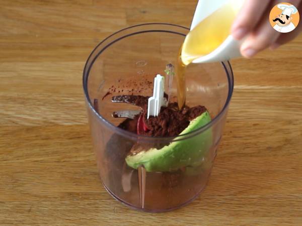 Avocado-Schokoladen-Brownie ohne Butter - laktosefrei - Zubereitung Schritt 4