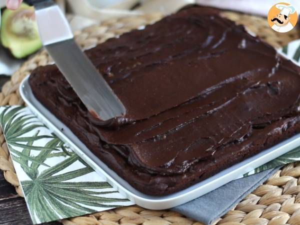 Avocado-Schokoladen-Brownie ohne Butter - laktosefrei - Zubereitung Schritt 5
