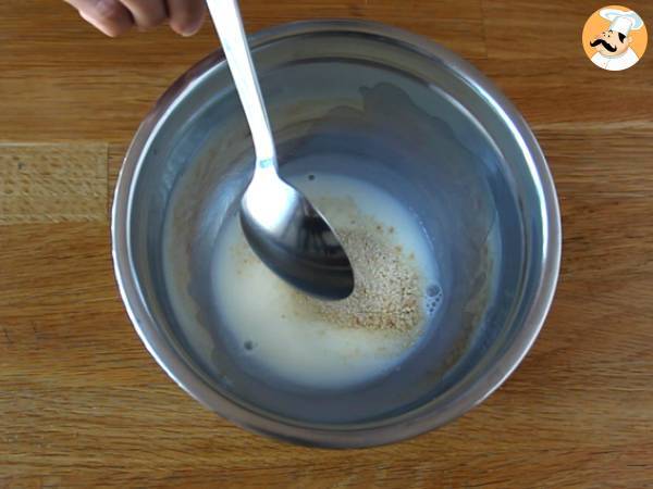 Kalbsfleischbällchen gefüllt mit Mozzarellakäse - Zubereitung Schritt 1