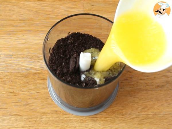 Schokoladen-Oreo-Törtchen - Zubereitung Schritt 1