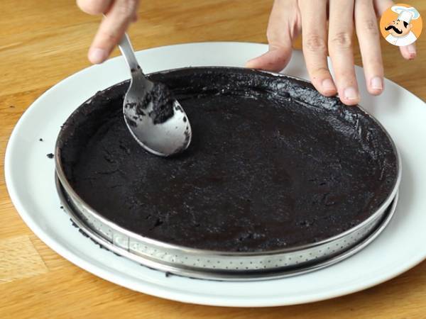 Schokoladen-Oreo-Törtchen - Zubereitung Schritt 2