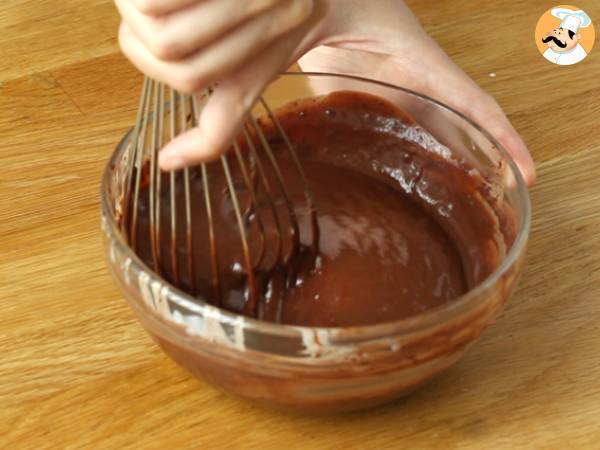 Schokoladen-Oreo-Törtchen - Zubereitung Schritt 3