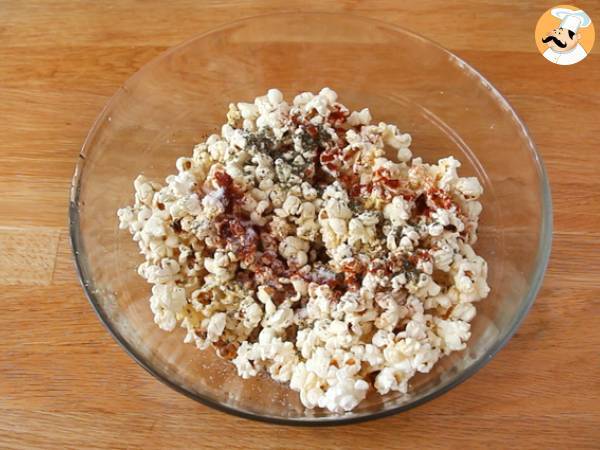 Popcorn mit Pizzageschmack - Zubereitung Schritt 4