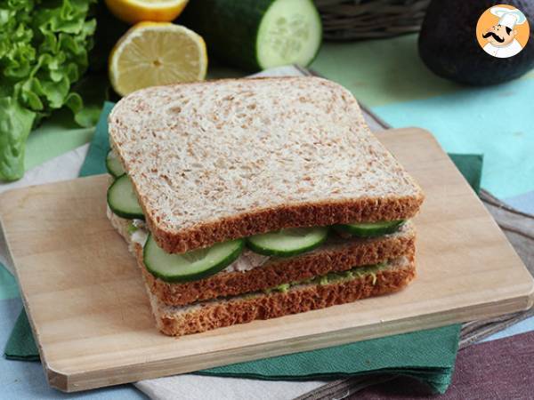 Club-Sandwich mit Thunfisch und Avocado - Zubereitung Schritt 4