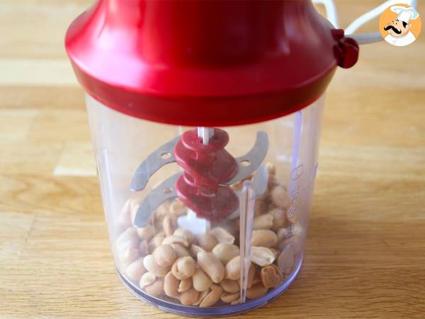 Wie macht man Erdnussbutter in 5 Minuten? - Zubereitung Schritt 1