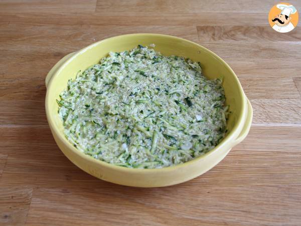 Omelett mit Zucchini und Quinoa - Zubereitung Schritt 4