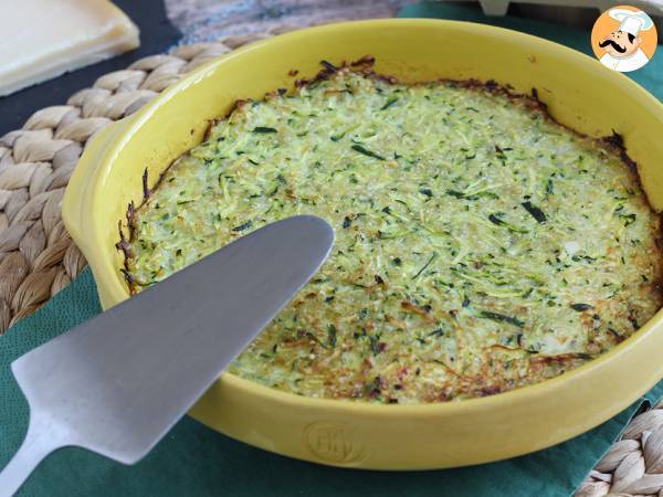 Omelett mit Zucchini und Quinoa - Zubereitung Schritt 5