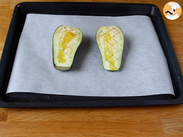 Auberginenkaviar leicht gemacht - Zubereitung Schritt 1